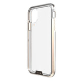 EFM Verona D3O Crystalex Case Armour For iPhone XR - Crystal/Gold