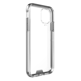 EFM Verona D3O Crystalex Case Armour For iPhone XR - Crystal/Space Grey